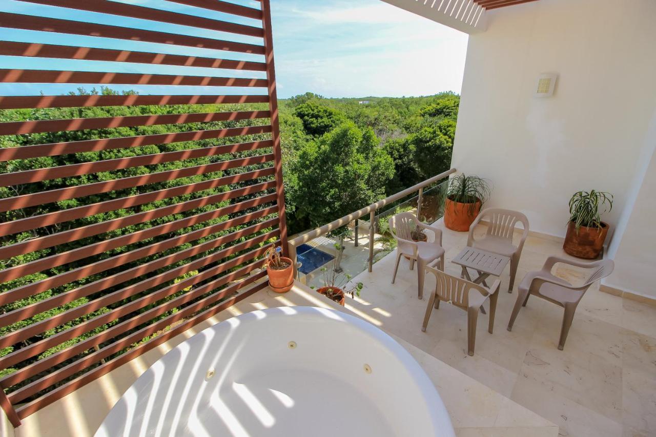 Exceptional 2Story Penthouse With Hot Tub And Rooftop Terrace In Bahia Principe Акумаль Экстерьер фото